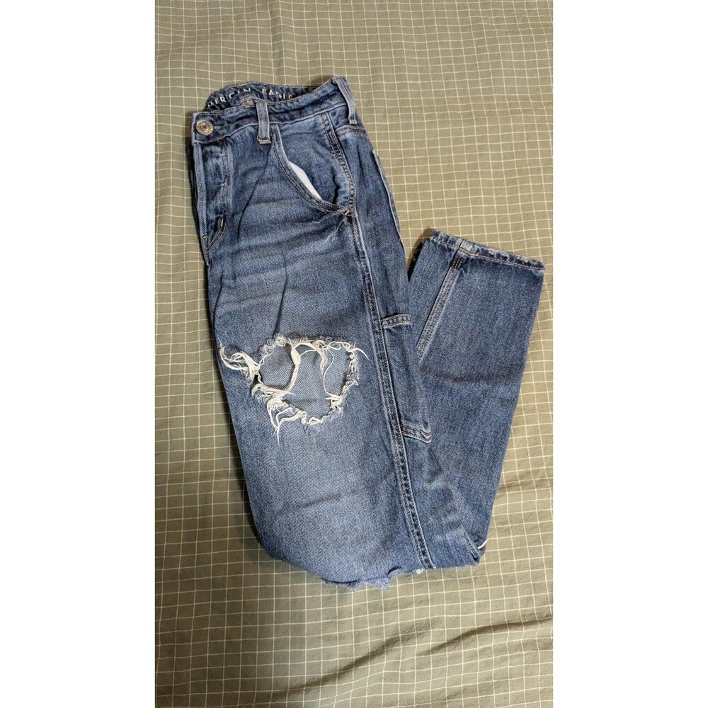American Eagle Women's Hi Rise Tom Girl Jeans